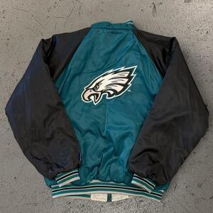 Vintage Womens Reversible Philadelphia Eagles Puffer SZ M